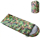Спальный мешок туристический, армейский sleeping bag спальный мешок (спальник) военный камуфляж KGF-7598