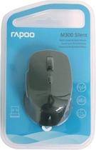 Миша Rapoo M300 Silent Wireless Dark Grey (1843410000) - зображення 5