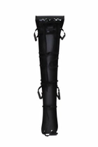 Ноші тактичні пластикові волокуші СКЕД евакуаційні 2300х600х1.5 мм Чорний (0006) - зображення 2