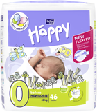 Підгузки дитячі Bella Baby Happy Before Newborn 0-2 кг 46 шт (5900516600716) - зображення 1