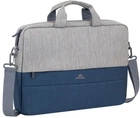Сумка для ноутбука RivaCase 15.6" 7532 Prater, grey/dark blue anti-theft