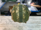 Кавер на каску фаст размер S шлем маскировочный чехол на каску Fast цвет пиксель тактический - изображение 3