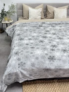 Плед Ecotton FL-7411 Снежинка wellsoft 200х220 см (24184_1)