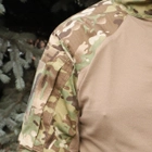 Тактична сорочка УБАКС (UBACS) стандарт Multicam ріп-стоп з довгим рукавом розмір 48 (91306110120) - зображення 7