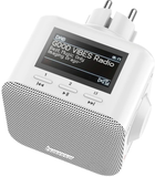 Odbiornik radiowy Hama DIR45BT White (4007249542403)