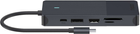 Hub USB-C Rapoo 12 w 1 Black (6940056114143) - obraz 5