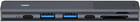 USB-C хаб Rapoo 7 в 1 Black (6940056114112) - зображення 7