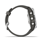 Smartwatch Garmin Fenix 7S Pro Solar Edition Silver with Graphite Band (753759317591) - obraz 6