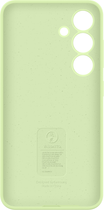 Панель Samsung Silicone Case для Samsung Galaxy S24 Light Green (8806095426884) - зображення 2