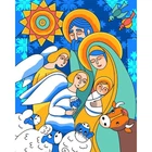 Картина по номерам Зимние и новогодние сюжеты. Рождество, 40х50 см, термопакет, SANTI (954722-tp)