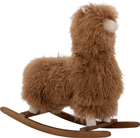 Іграшка-гойдалка Bloomingville Mini Lambskin Lama (5711173291700) - зображення 1