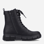 Жіночі зимові черевики високі Rieker RIEX3400-00_CO 36 Чорні (4060596831323) - зображення 3