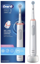 Електрична зубна щітка Oral-B  Pro3 3500 Sensitive Clean - зображення 4
