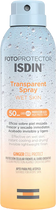 Spray przeciwsłoneczny Isdin Fotoprotector Wet Skin Spray Transparent Spf50+ 100 ml (8429420239029) - obraz 1