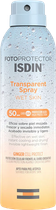 Сонцезахисний спрей Isdin Fotoprotector Wet Skin Spray Transparent Spf50+ 100 мл (8429420239029) - зображення 1