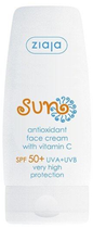 Krem przeciwsłoneczny Ziaja Sun Crema Facial Antioxidantes Spf50 Con Vitamina C 50 ml (5901887024477) - obraz 1