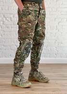 Форма тактическая брюки с наколенниками и убакс рип-стоп CoolMax tactical Мультикам Койот (567) , 2XL - изображение 4