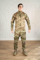 Тактическая форма убакс и штаны с наколенниками CoolMax рип-стоп tactical Мультикам (597) , 3XL - изображение 6