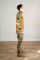 Армійська форма убакс та штани з наколінниками ріп-стоп CoolMax tactical Койот Мультикам (598) , M - зображення 3