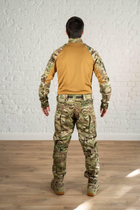 Армійська форма убакс та штани з наколінниками ріп-стоп CoolMax tactical Койот Мультикам (598) , M - зображення 7