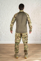 Военная форма штаны с наколенниками и убакс CoolMax рип-стоп tactical Олива Мультикам (599) , 2XL - изображение 4