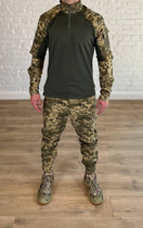 Форма армейская убакс со штанами tactical CoolMax рип-стоп Пиксель Олива (559) , M - изображение 1