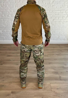 Военная форма убакс со штанами tactical рип-стоп CoolMax Мультикам Койот (557) , 2XL - изображение 6