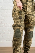 Форма армейская убакс и штаны с наколенниками рип-стоп ХБ tactical Пиксель Олива (601) , S - изображение 10