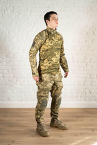 Форма тактическая убакс и штаны с наколенниками рип-стоп CoolMax tactical Пиксель (594) , S - изображение 8