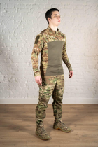 Форма армейская убакс со штанами tactical CoolMax рип-стоп Мультикам Олива (602) , M - изображение 3