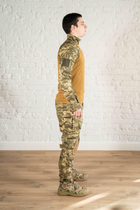 Форма армійська убакс та штани з наколінниками CoolMax ріп-стоп tactical Піксель Койот (595) , 2XL - зображення 3