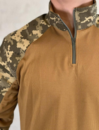 Форма армейская убакс и штаны с наколенниками CoolMax рип-стоп tactical Пиксель Койот (595) , 2XL - изображение 4