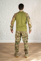 Форма тактическая убакс и штаны с наколенниками ХБ рип-стоп tactical Мультикам Олива (600) , 3XL - изображение 3