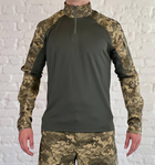 Форма военная штаны с наколенниками и убакс рип-стоп CoolMax tactical Олива Пиксель (569) , L - изображение 5