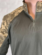 Форма военная штаны с наколенниками и убакс рип-стоп CoolMax tactical Олива Пиксель (569) , L - изображение 6