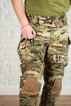 Армейская форма убакс и штаны с наколенниками рип-стоп CoolMax tactical Койот Мультикам (598) , S - изображение 9