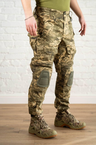 Форма военная убакс и штаны с наколенниками рип-стоп CoolMax tactical Пиксель Олива (596) , S - изображение 4