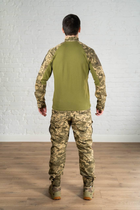 Форма военная убакс со штанами tactical ХБ рип-стоп Пиксель Олива (581) , 3XL - изображение 4