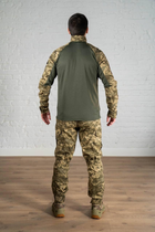 Форма военная штаны с наколенниками и убакс рип-стоп CoolMax tactical Олива Пиксель (569) , 2XL - изображение 3