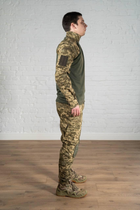 Форма военная штаны с наколенниками и убакс рип-стоп CoolMax tactical Олива Пиксель (569) , 2XL - изображение 8