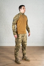 Форма армейская убакс со штанами tactical coolmax рип-стоп Пиксель Койот (575) , 2XL - изображение 3