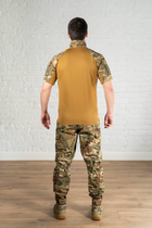 Тактическая форма брюки и убакс с коротким рукавом CoolMax рип-стоп tactical Мультикам Койот (591) , M - изображение 3