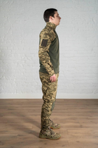 Форма военная штаны с наколенниками и убакс рип-стоп CoolMax tactical Олива Пиксель (569) , 3XL - изображение 8