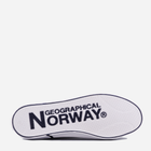 Tenisówki męskie do kostki Geographical Norway GNM21107-17 44 Białe (8445377017305) - obraz 5