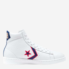 Чоловічі кеди високі Converse Pro Leather Mid 167058C 42.5 27 см Білі (888757765546)