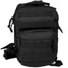 Рюкзак однолямковий MIL-TEC One Strap Assault Pack 10L Black - зображення 4