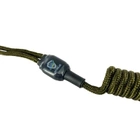 Страховочный шнур універсальний Карабин-Шнур Olive - изображение 4