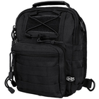 Рюкзак однолямочный MFH Shoulder Bag Black - изображение 4