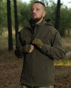 Куртка Vik-Tailor SoftShell з липучками для шевронів Olive 58 - зображення 9