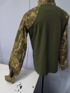 Тактическая рубашка убакс ubacs мужская боевая военная рубашка для ЗСУ размер 52 цвет хищник - изображение 4